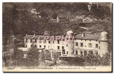 A Auvergne pitoresca — 3. Castelo de Durtol — Fachada Sul