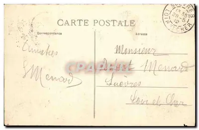 Royat, Ujęcie Termalne — Puy-de-Dôme — wydawca M.T. & L. — Rewers