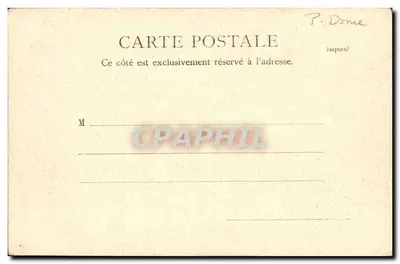 Hotele — Royat-les-Bains — Bésméler & Junar, seria 10859 — Rewers