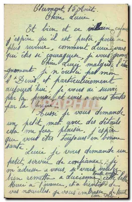 Clermont-Ferrand - Fontanna petryfikująca w Saint-Alyre, widok ogólny — LL, nr 96 — Rewers
