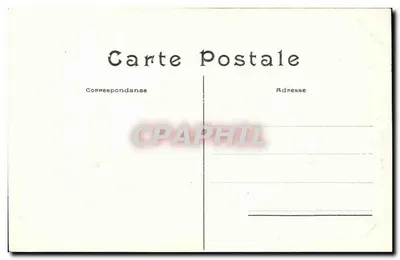 Clermont-Ferrand (P.-de-D.) — Porta de Entrada da Igreja Notre-Dame-du-Port — L'Hirondelle, Paris, n°483 — Verso