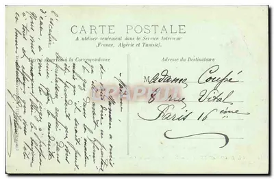 Clermont-Ferrand — O rio Allier no Ponte de Cournon — LL. — Verso