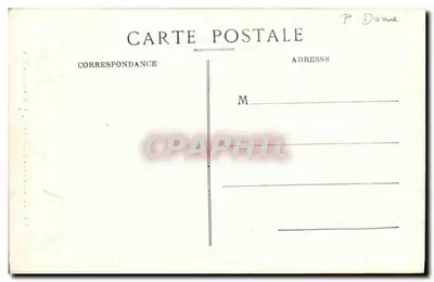 Clermont-Ferrand — Bazylika NMP Port, ulica Écos — Rewers