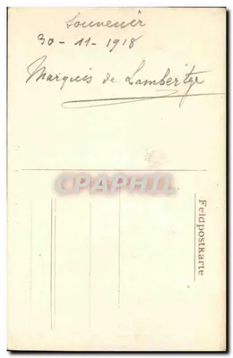 Cous la Grandville — Zamek — widok zamku i rzeki — Rewers