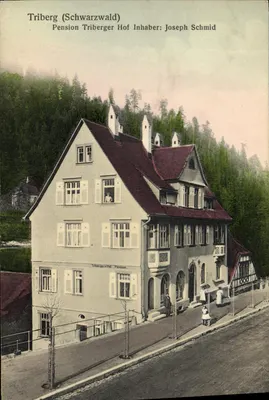 Triberg (Schwarzwald) — Pension Tribberger Hof — Inhaber: Joseph Schmid
