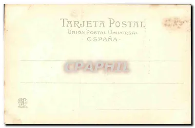 Mosteiro do Escorial — Pátio dos Reis — Hauser y Monet, Madrid, n° 113 — Verso