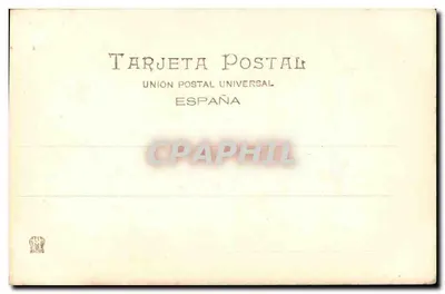 Monastério do Escorial — Enterramento de Carlos V — M. Moreno, Madrid, n° 31 — Verso
