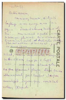 Salónica — Carro de Heno — Edit. Roller, Lyon, n° 319 — Reverso