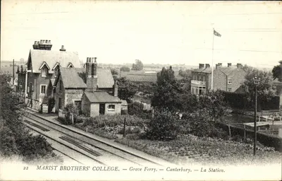 Marist Brothers' College — Grove Ferry — Canterbury — A Estação