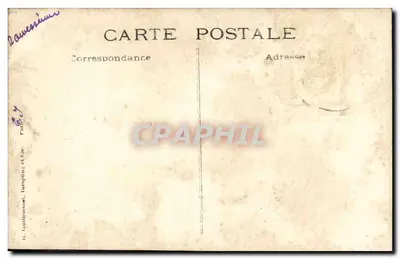 Templo de Élefantina — Egito — Editor H. Tandienne, Paris — Verso