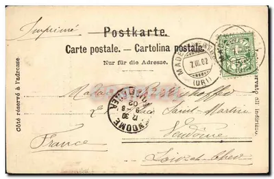 Hotel zum Schweizer-Alpen-Club — Maderanerthal — E.F. Lorenz, n°2732 — Rewers