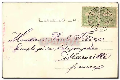 Honneur et Gloire — 100º aniversário da nascimento de L. Kókuth — editor Rákás, n° 10 — Verso