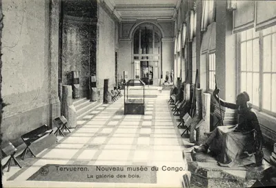 Tervuueren. Novo museu do Congo. A galeria das madeiras — Edição Neels, Tervuueren