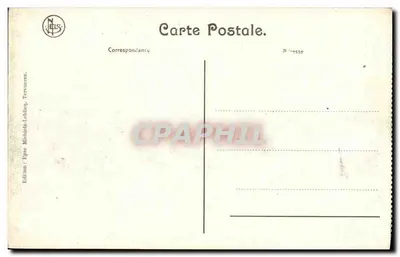 Tervueren. Novo museu do Congo — A grande sala econômica — Edição Michiels-Leblecq, Tervueren — Verso