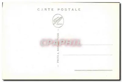 Tunis — Rue Tourbet-el-Bey — widok ulicy z łukami i przechodniem — wydawca Stincelere, Torino, nr 21 — Rewers