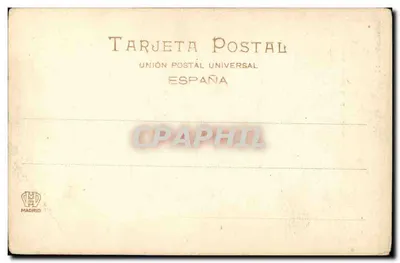 Burgos — Crucero de la Catedral — Colección D'ASLOC — Achterkant