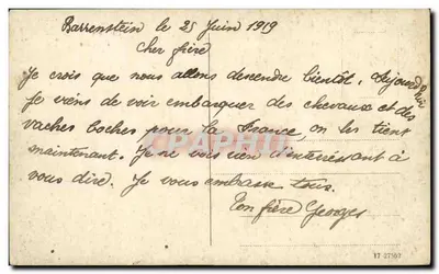 Bingen Festhalle — statua Leopolda I — wydawca nieznany, numer seryjny nie widoczny — Rewers