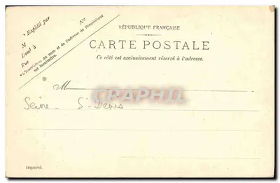 Basílica, antiga igreja abacial, contendo os túmulos dos reis da França — Edição Trianon, No. 217a, P. M., fot. — Verso