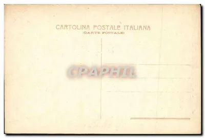 Rzym — Foro Romano dal Campidoglio — widok panoramiczny z ruin — wydawca nieznany, numer serii nie widoczny — Rewers