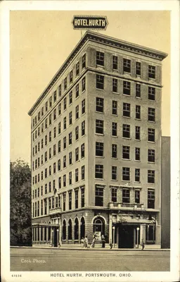 Hotel Hurth — Portsmouth, Ohio — Cook-Photo, n° 61636
