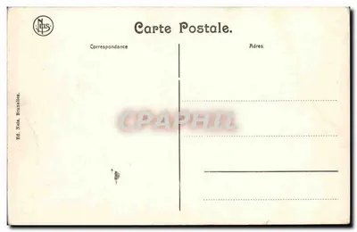 Namur — La Plante — Ed. Nels, Bruxelas — Verso