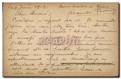 Narodowy pomnik na Niederwald — narodowy pomnik na Niederwald — wydawca nieznany — Rewers