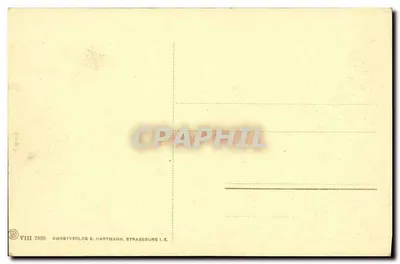 Landsberg b. Barr. — Ruiny zamku — Kunstverlag E. Hartmann, Strassburg I.E., n° VIII 7890 — Rewers