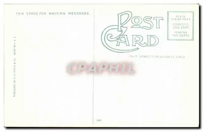 Lago do Spring Hill College, Mobile, Ala — editor S. H. Kriess & Co. — Verso