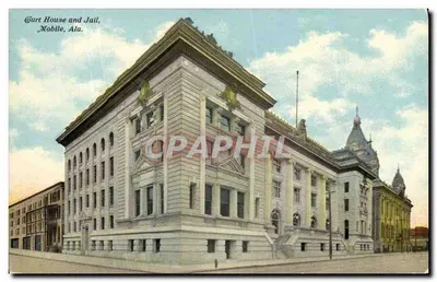 COURTHOUSE AND JAIL, MOBILE, ALA. — S. H. KRESS & CO. N° 14765