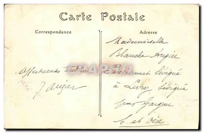 A Cascata de Négrier — Tlemcen — T.D. 5 — Verso