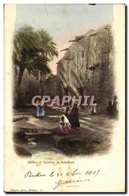 Biskra — Bairro de Bab-Darb — Moura, fot. Biskra, 71