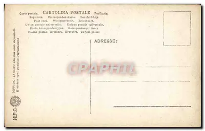 Wenecja - Kanal Grande - Palazzo Franchetti — wydawca N.P.G. n°89 — Rewers