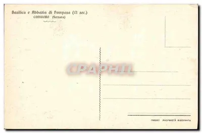 Pomposa - Gevel van de Kapittelzaal en van het Slaapvertrek — Achterkant