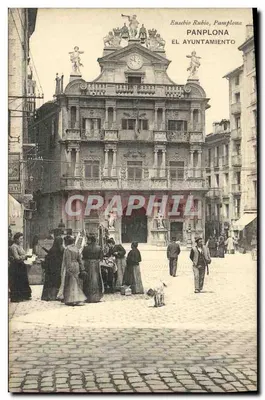 Pamplona — Le Ayuntamiento (Hôtel de Ville) — Eusebio Rubio