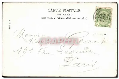 Exposition Universelle, Liège 1905 — Le Pont de Fétinne et les Gondoles Vénitiennes — Rewers