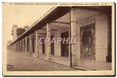 Wystawa Sztuki Dekoracyjnej — Galeria Esplanada Invalidów — C. M. nr 40