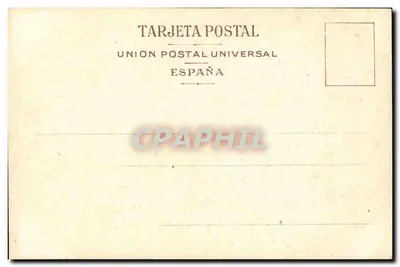 Córdoba — Monumento del Triunfo — Union Postal Universal España — Verso
