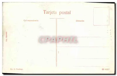 El Escorial — Działanka Evangelistów — Ed. E. Venthey — Rewers