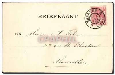 Haarlem — O Spaarne — editor Münden, n° 8739 — Verso