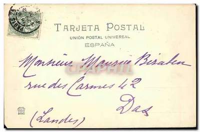 Monasterio del Escorial — Widok z chóru — M. Moreno, fot. Madrid, n°16 — Rewers
