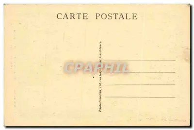Casbah de Zerekten — na Atlas Marroquino — Cl. de Mazières, n°462 — Verso