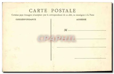 Bône — Ogród sadzawki — Aleja Palmy — B. F., PARIS — Rewers