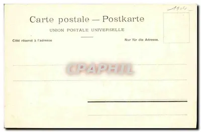Constantinopla - Mesquita de Ortaköy, Estreito de Bósforo — N° 10, editada por Constantinopla — Verso