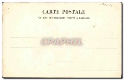 Turks kerkhof in Scutari — Groet uit Constantinopel — n° 1614 — Achterkant