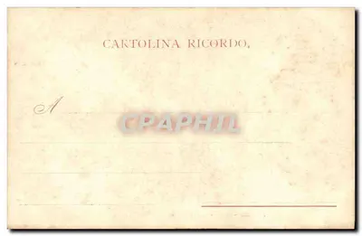 Florence - Loggia del Bigallo — Cartolera Artistica E. Sborgi, nummer niet zichtbaar — Achterkant