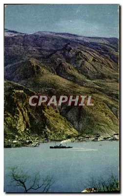 Lago de Kotor — vista panorâmica — Tripo M. Vuković, Kotor 1919