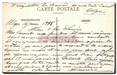 Okręgi Colombo — Kenadsa — Ogólny widok (Maj 1913) — Rewers