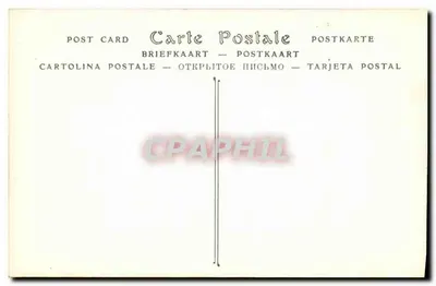 Fuenterrabia — Widok plaży Marina i Pałacu Miramar — ND Fol. — Rewers