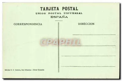 San Sebastián — Ogólny widok Martutene — Wydawnictwo G. Galarra — Rewers