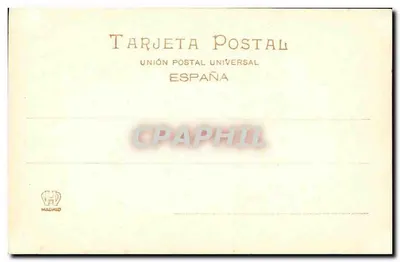 Burgos — A Catedral — Coleção D'ASLOC — Verso